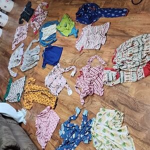 Kickee pants and little sleepies lot 18 pairs of pajamas